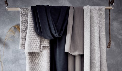 Grey and Neutral Fabrics by Clarke and Clarke